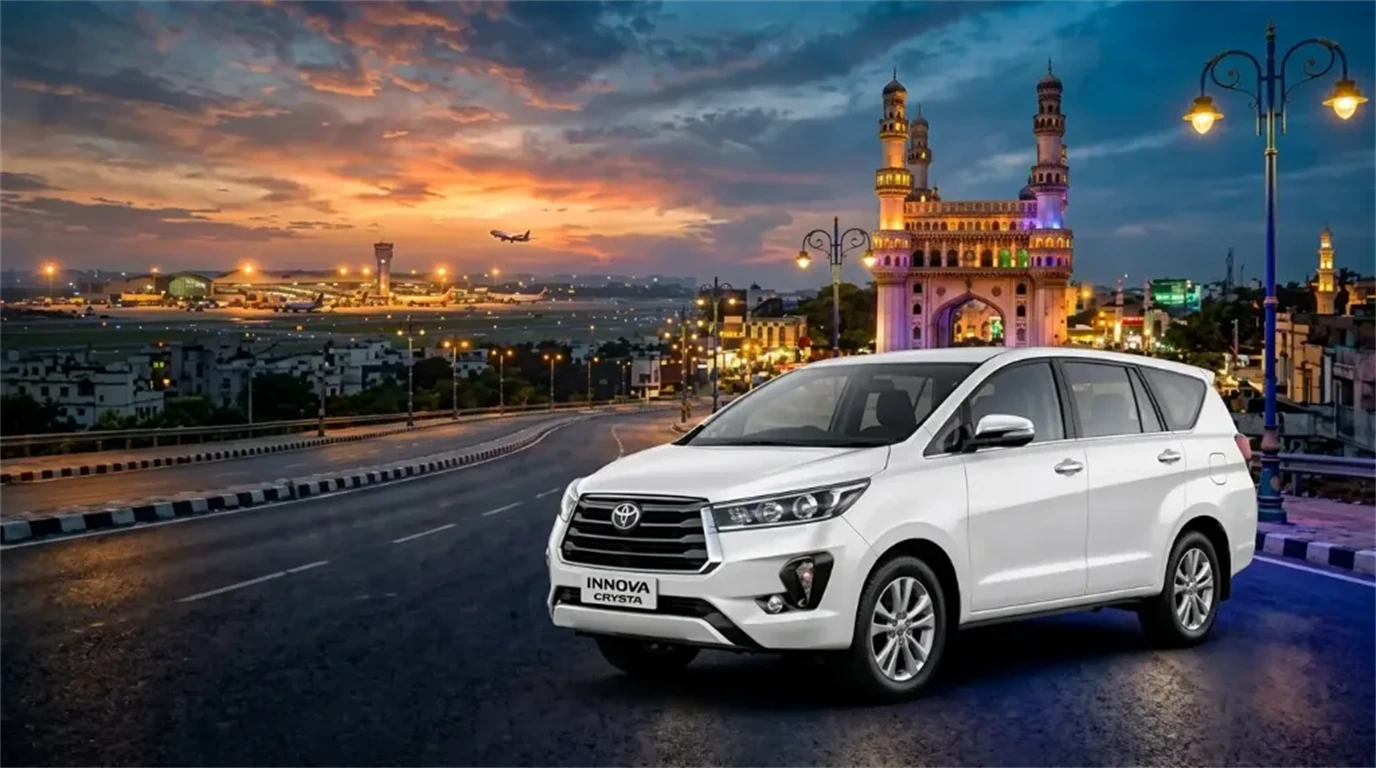 Travelia Tours white Toyota Innova Crysta